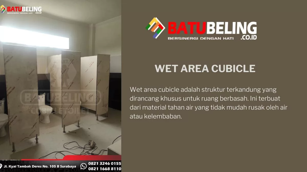 Wet Area Cubicle : Solusi Unggul untuk Ruang Berbasah
